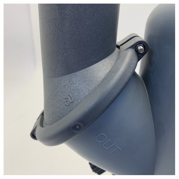 Vetus NLP60 Waterlock / Exhaust Silencer 60 mm Grey