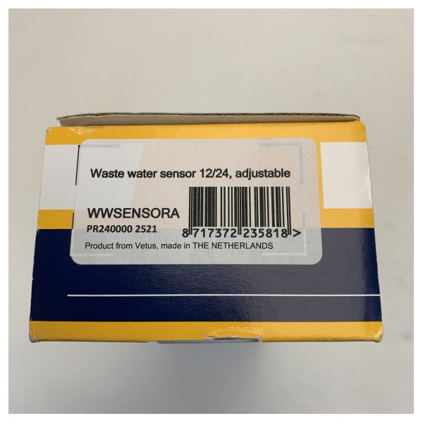 Czujnik poziomu cieczy ultradźwiękowy VETUS SENSORA Interfejs analogowy 12/24V