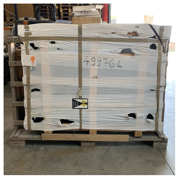 Hard Glass siyah cam oda bölücü 178 x 134 cm