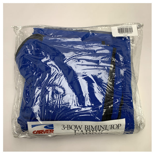 Carver 3 baş 85 ila 90 inç pasifik mavisi bimini kanvas örtü - 405A04