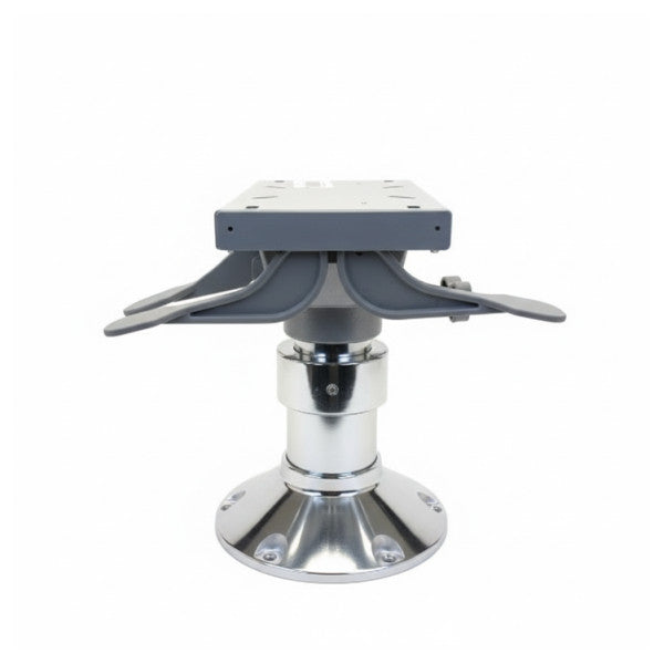 Supporto per sedile pilota regolabile in alluminio Vetus PCG3040 con slitta 30 - 40 cm