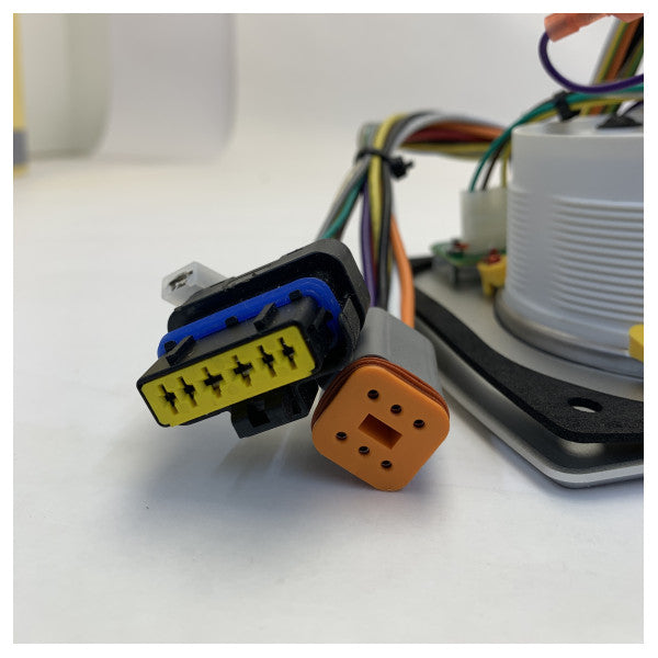 Vetus MPA22KBS2 Alu 2 12V Motorstyring - Instrumentpanel 0 - 4000 RPM