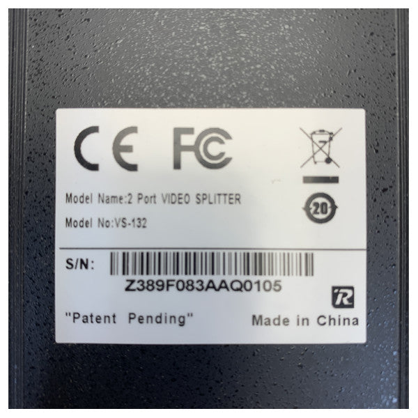 Aten VS-132 Video Splitter - 2-Poorts VGA Splitter with Power Supply