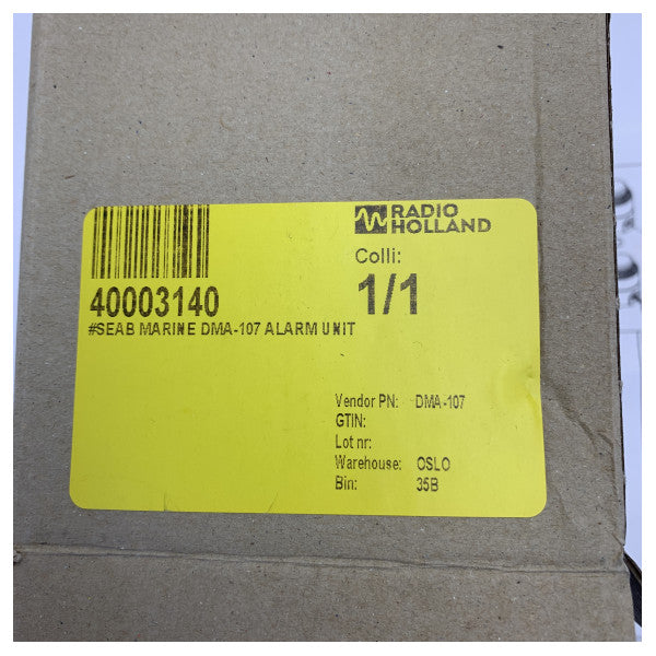 سيب مارين DMA-107 بوق إنذار بحري أحمر