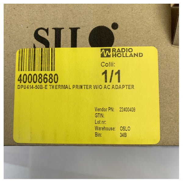 Imprimante thermique Seiko DPU-414-50B-E - Parallèle DB-25