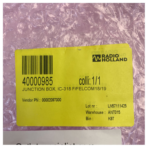 Furuno Satcom C Junction Box för SSAS - IC-318