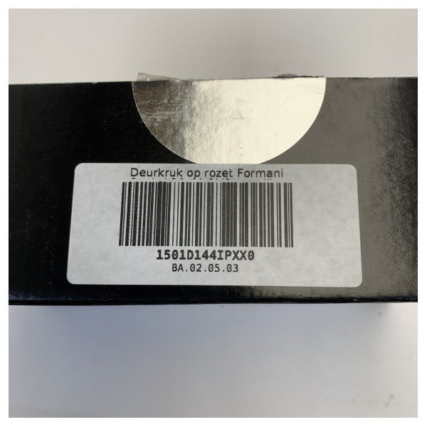 Formani BASICS LB3-19 Türgriff Matt Schwarz mit Rosette