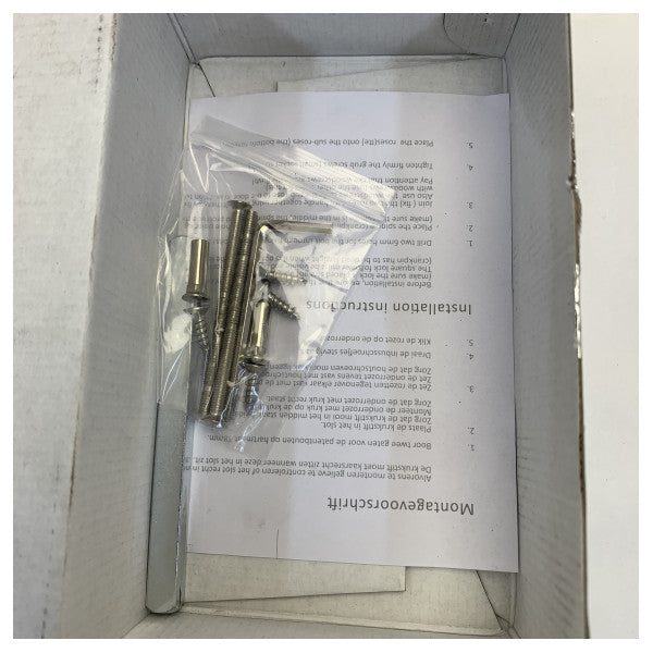 Formani BASICS LB3-19-1 Türgriff Edelstahl mit Rosette