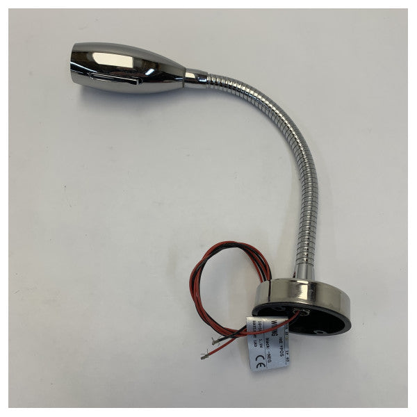 Швидкий Maya 30 Дневне LED Читання Світло 12/24V 27 см Хром