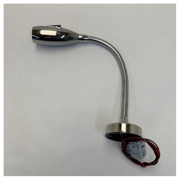 Quick Maya 1P Reading Light LED Chrome Adjustable 12/24V