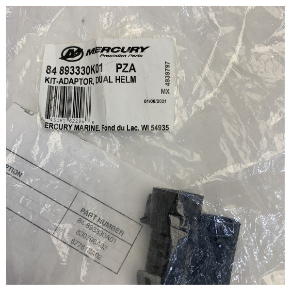 Mercury 84-893330K01 DTS Dual Handle Adapter Kit Kabel Loom