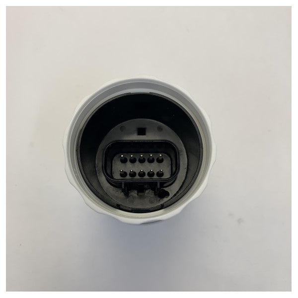 Сглобка на запушалка за диагностичен порт на Меркурий 8M0046339 Бяла