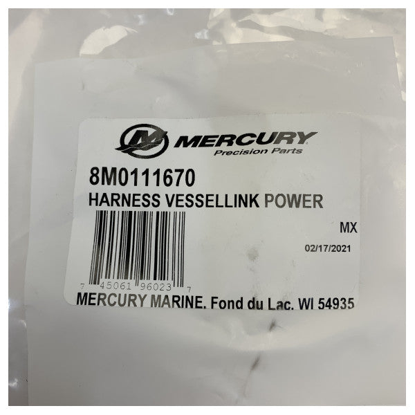 Mercury VesselLink Power Cable Kit - 8M0111670