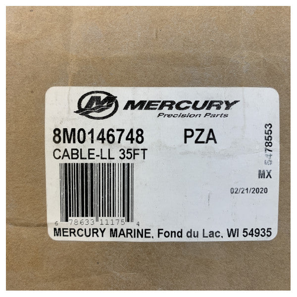Mercury SmartCraft 14-pinski podatkovni kabel 35 ft - 8M0146748