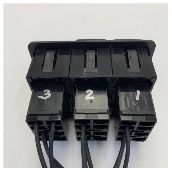 Quicksilver 77-8M0068878 Trim Tab -ohjauspaneeli kytkimillä