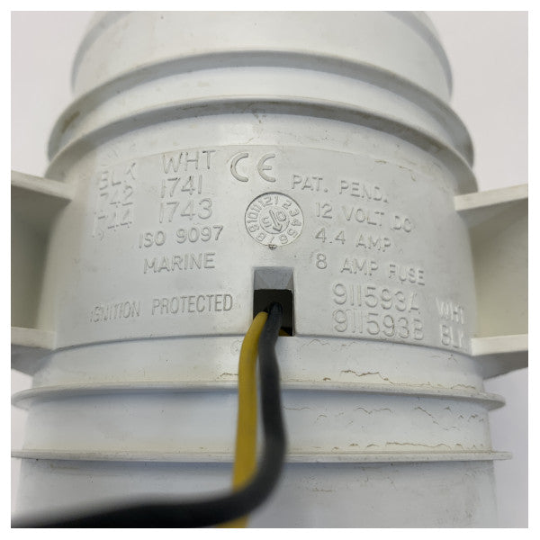 Osculati Ναυτικός Αεραγωγός 12V Σε Σειρά 6M3 - 1617430