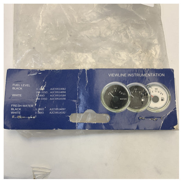 VDO D54 mm Tanknivågivare i rostfritt stål 0 - 180 Ohm - 500 mm - ES-224-011-05