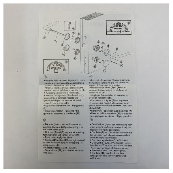 Olivari Lama M107 Ovenkahva Sarja Harjattu Ruostumaton Teräs