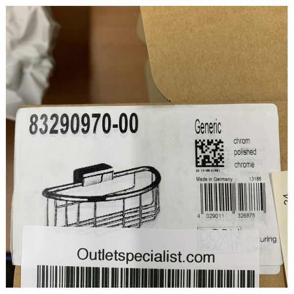 Dornbracht Tara Wall Mounted Shower - Soap Basket - 83290970-00