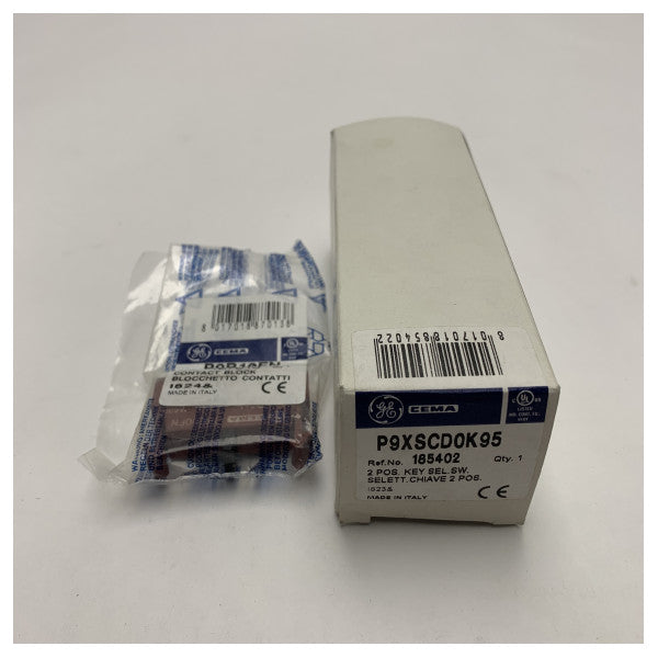 General Electric Selector switches with key 95, 2 positions - P9XSCD0K95