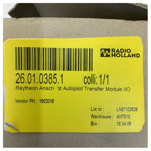 Raytheon Anschutz Autopilot Overførselsmodul Interface - NB03-888