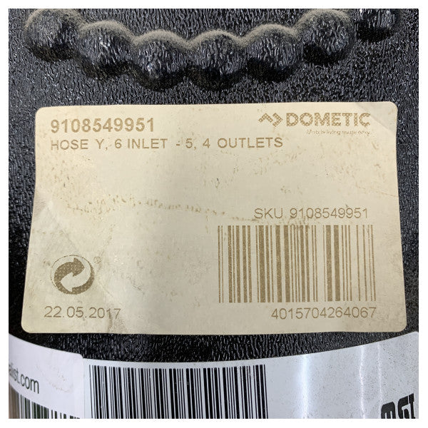 Dometic Y-Duct 5-4-5 Zoll Marine-Luftkanal Y-Ventil - 9108549951