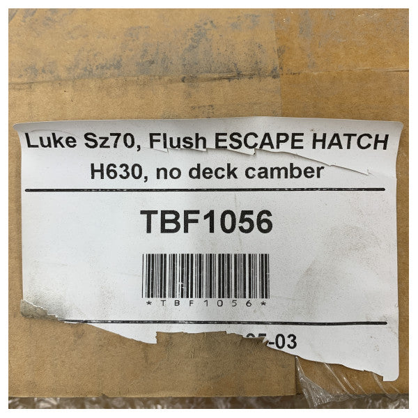 Hatch di fuga Lewmar Flush 2G dimensione 70 - 399701993