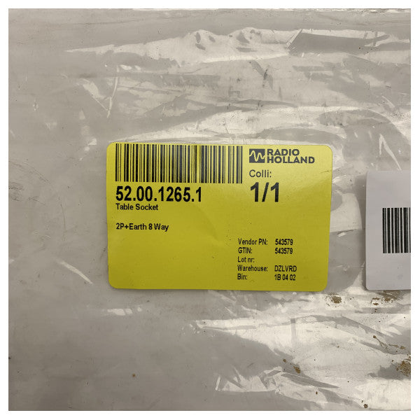 Marine Grade Power Strip 8-Sockel Aluminium Überspannungsschutz mit Ein/Aus-Schalter - wasserdicht für Boot und Yacht Verwendung