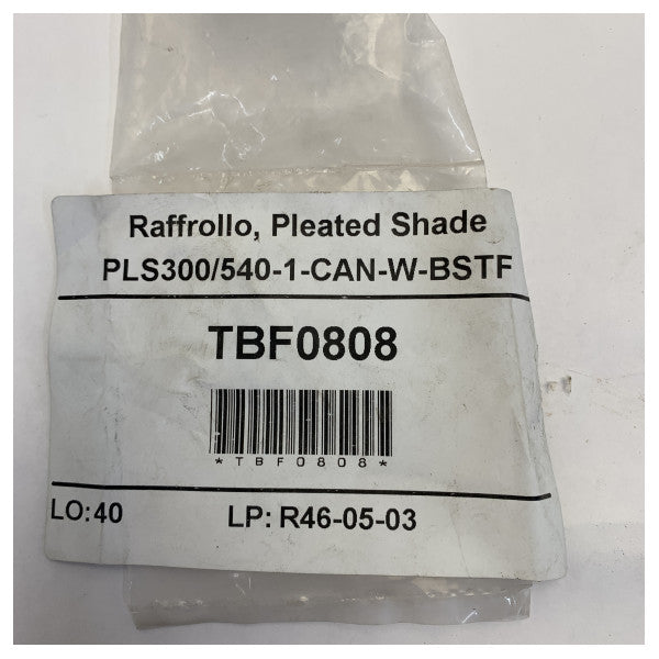 Dometic Raffrollo Pleated Shade PLS300/540-1-CAN-B-FR-BS 300 x 540 mm Abjad