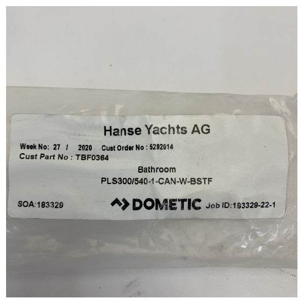 Dometic Raffrollo Pleated Shade PLS300/540-1-CAN-B-FR-BS 300 x 540 mm Abjad