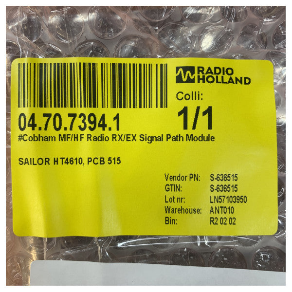 Module de chemin de signal Sailor HT 4610 RX/EX 636515DD-4