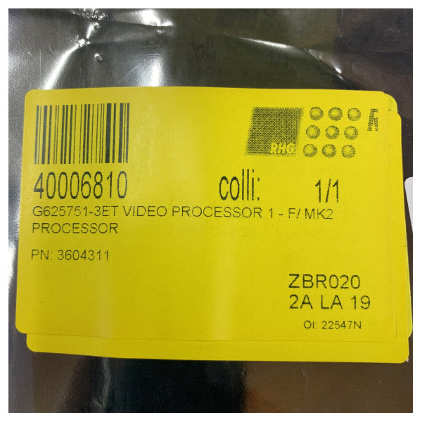 Видео процесор Raytheon Anschutz 1 G625751-3