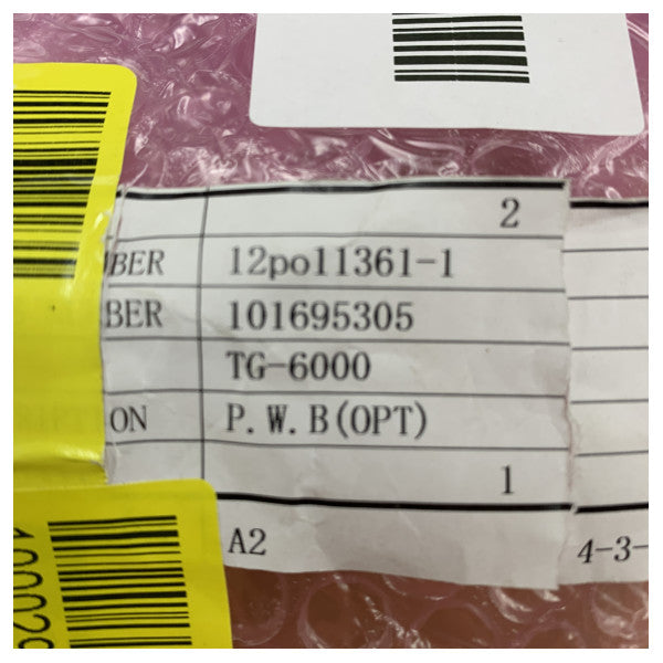 Module PCB d’alimentation Tokyo Keiki TG-6000 101695305 Tokimec Cosel Marine Ele