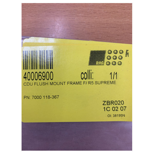 7000-118-367 Cornice da incasso per elettronica marina