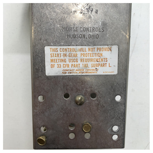 Morse marinmotor Kontroll - 53546
