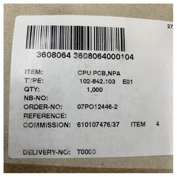 Raytheon PCB NPA 102-842.103 E01 Morska płytka elektroniczna 3608064