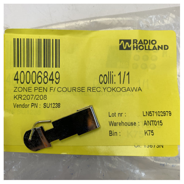 Bolígrafo de zona Yokogawa SU1238 para registrador de curso