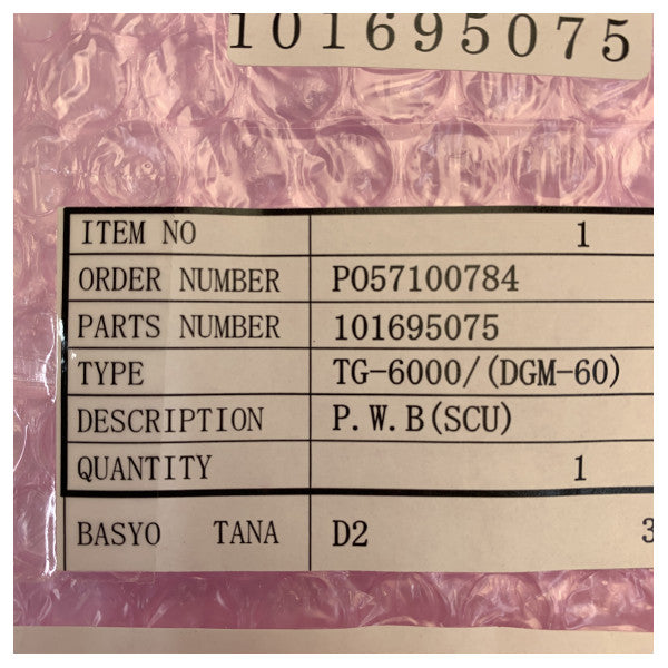 Tokyo Keiki TG-6000/DGM-60 Gyrokompass PCB PWB - 101695075