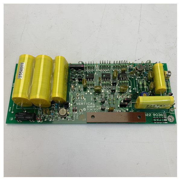 Tokyo Keiki 102290369 Gyrocompass Vertikali Amp PCB