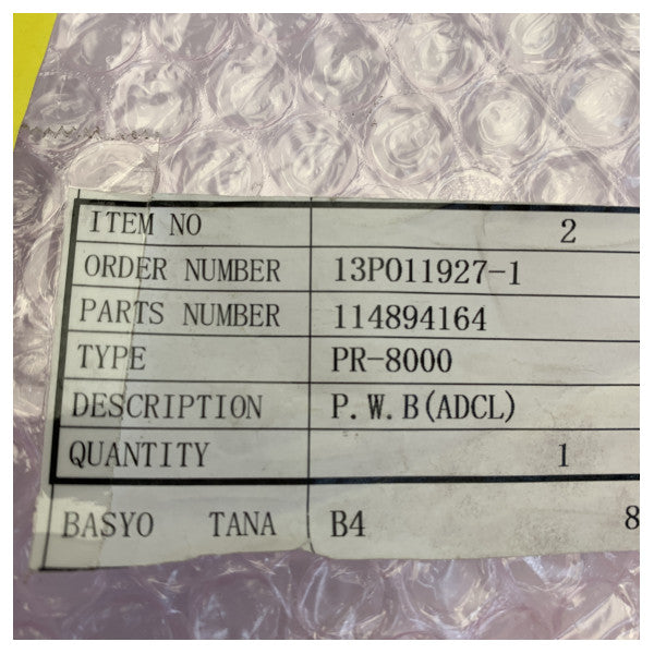 Placa PCB Tokyo Keiki ADCL para PR-8000 - 114894164