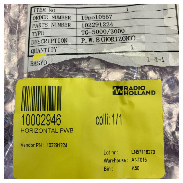 Tokyo Keiki TG5000 / TG3000 Yatay PWB - 102291224