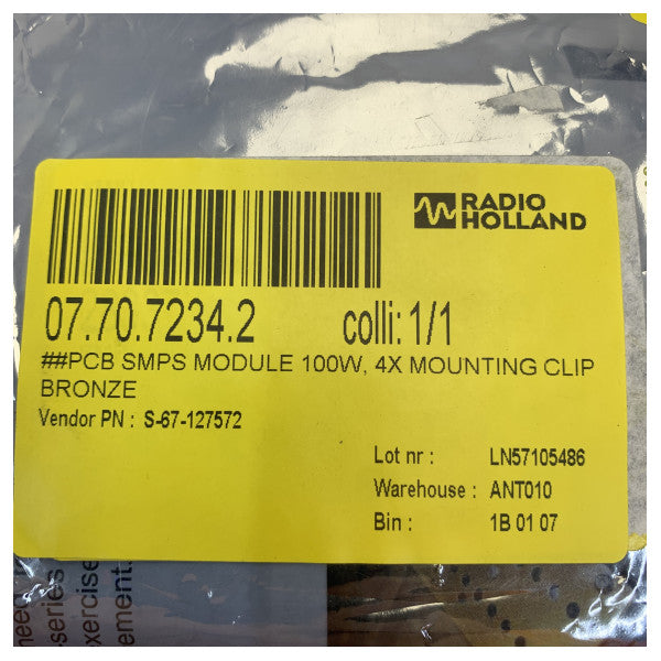 Thrane og Thrane S-67-127572 Power PCB SMPS Modul 100W RT5020 og RT5022