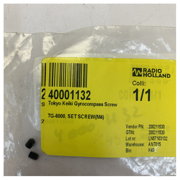 مجموعة براغي بوصلة جيروسكوبية طوكيو كايكي لطراز TG-6000 - 200211530