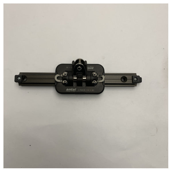 Antal 544101 aluminium kuglelejeplade vogn 4 løb 100 x 60