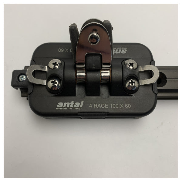 Antal 544101 aluminium kuglelejeplade vogn 4 løb 100 x 60