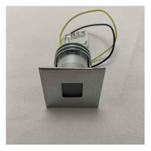 Marine LED-spotlight BCM 3383/LD3W Elio Crom Chrome IP65 vandtæt holdbar bådbelysning