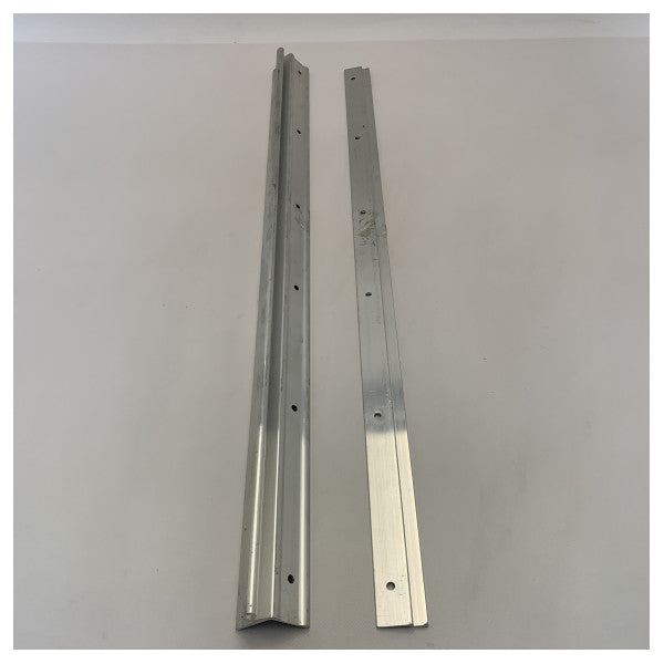 Soporte de montaje de riel deslizante para asiento de embarcación marina - Aluminio duradero, resistente a la intemperie, fácil instalación