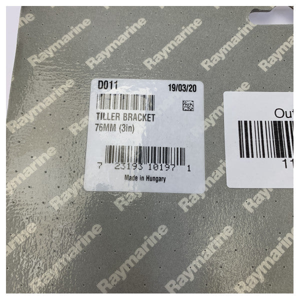 Raymarine D011 Tillerstyrning Autopilot Montering Bracket 76 mm