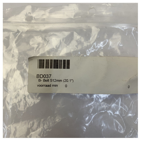 Correa dentada B-Belt de Raymarine para el piloto automático Autohelm 3000 / ST3000 - D037