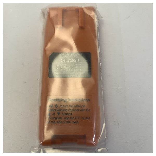 بطارية ليثيوم حديدية لراديو البحرية Sailor 403503A ATEX